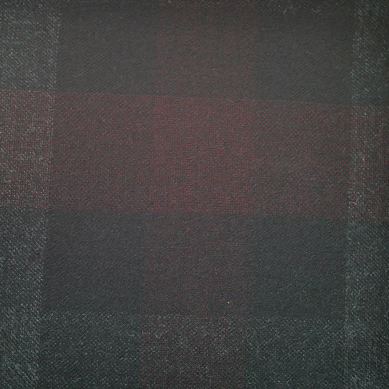 Superfine Material Kingsley Collections Black W/Maroon Check Jacketing > Kingsley Collections(KT8234)